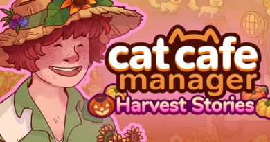 Cat Cafe Manager Harvest Stories update graphic