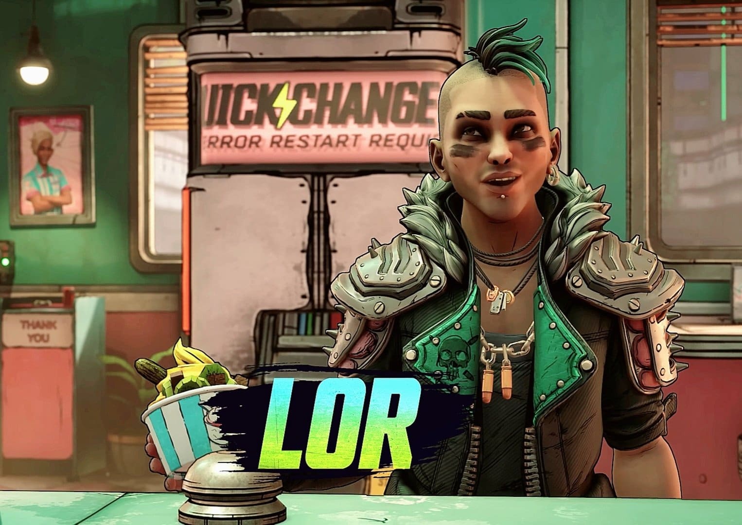 Screenshot of Lor from New Tales from the Borderlands