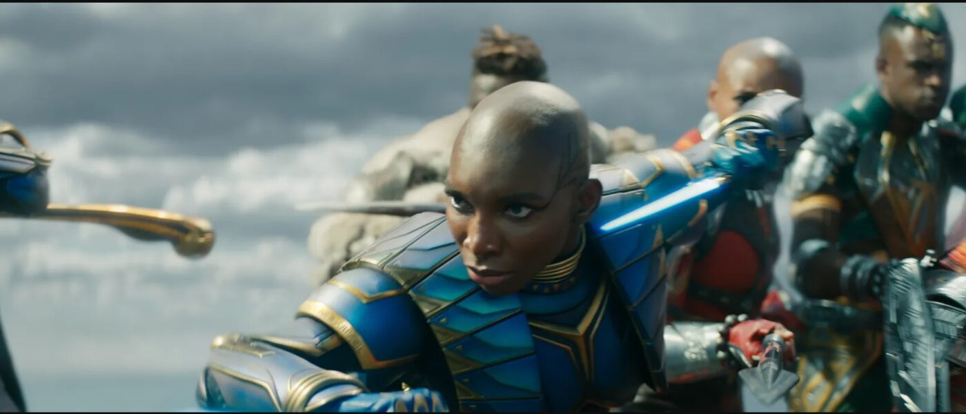 Image of Michaela Coel as Aneka in Black Panther: Wakanda Forever