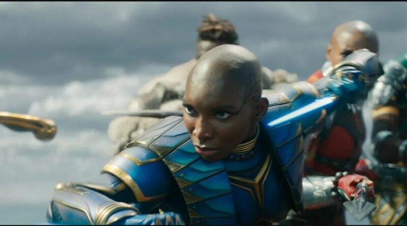 Image of Michaela Coel as Aneka in Black Panther: Wakanda Forever