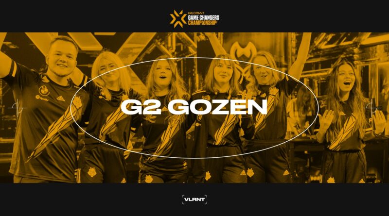 G2 Gozen 2022 Game Changers Championship graphic