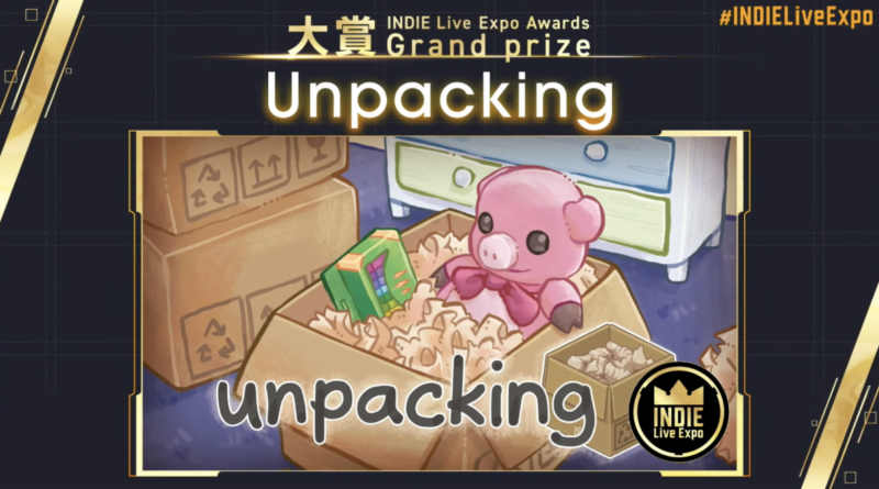 Unpacking wins GOTY at the Indie Live Expo 2022 - Gayming Magazine
