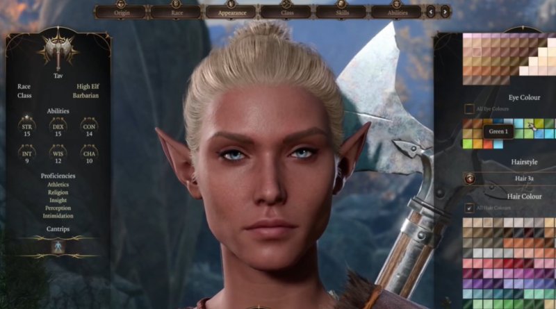 Baldur's Gate 3 non-binary