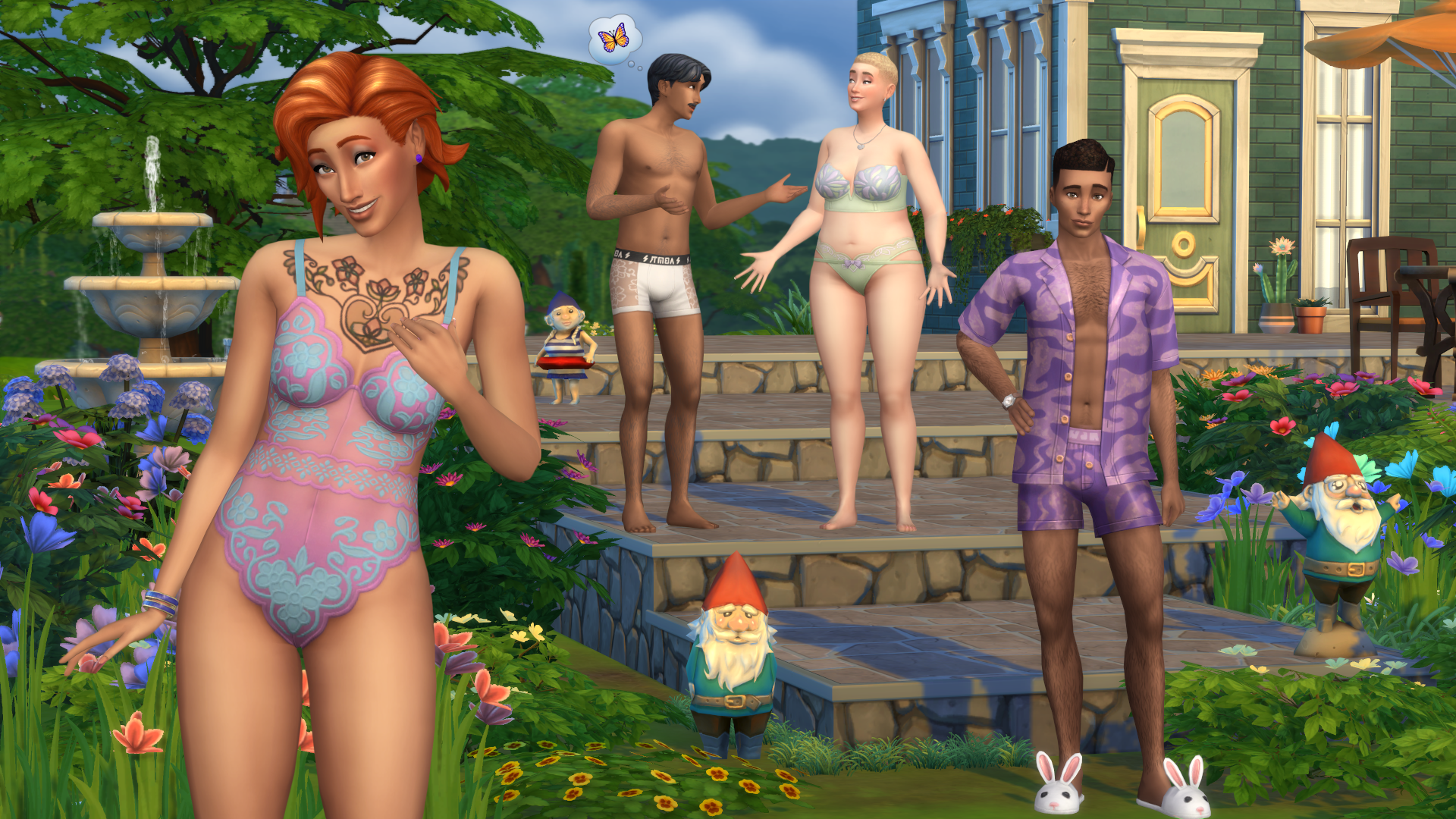 Mod The Sims - Cute & Sexy Underwear for Teen