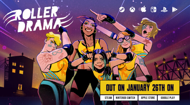 Roller Drama January 26 release date graphic