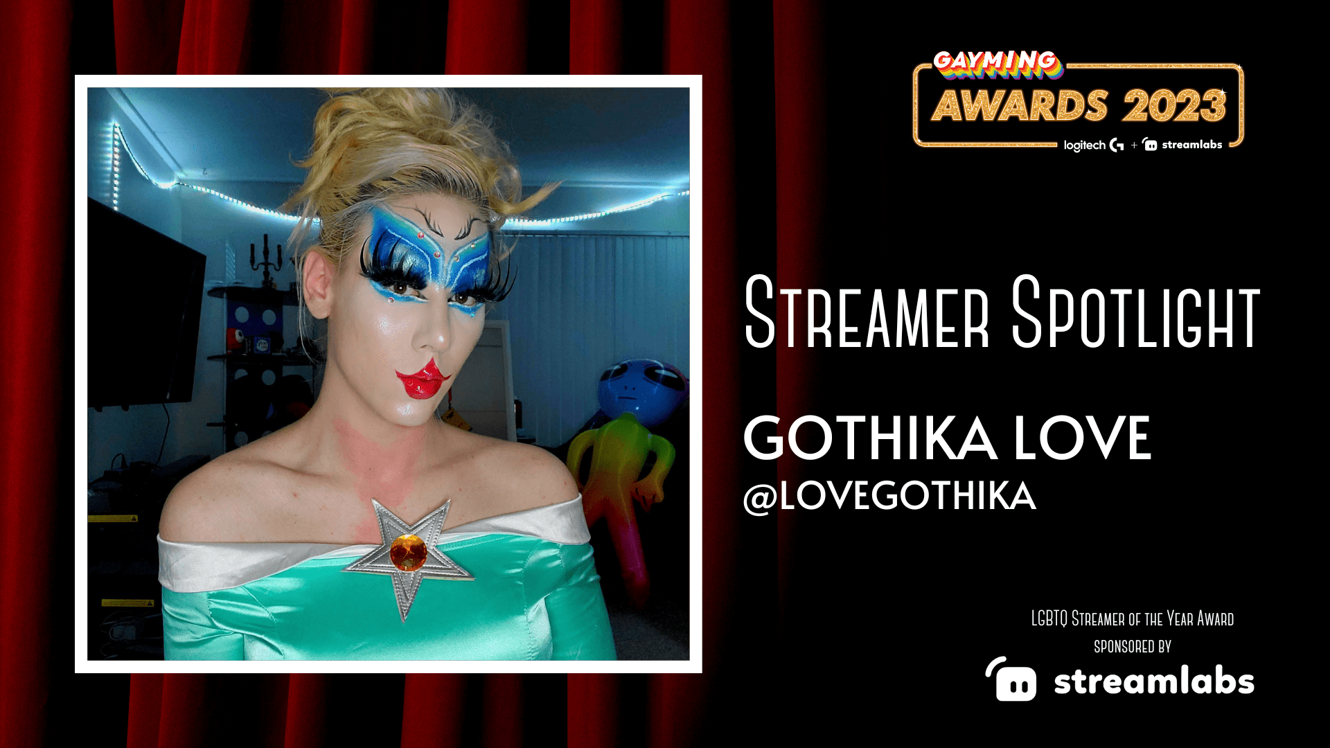 Streamer Gothika Love
