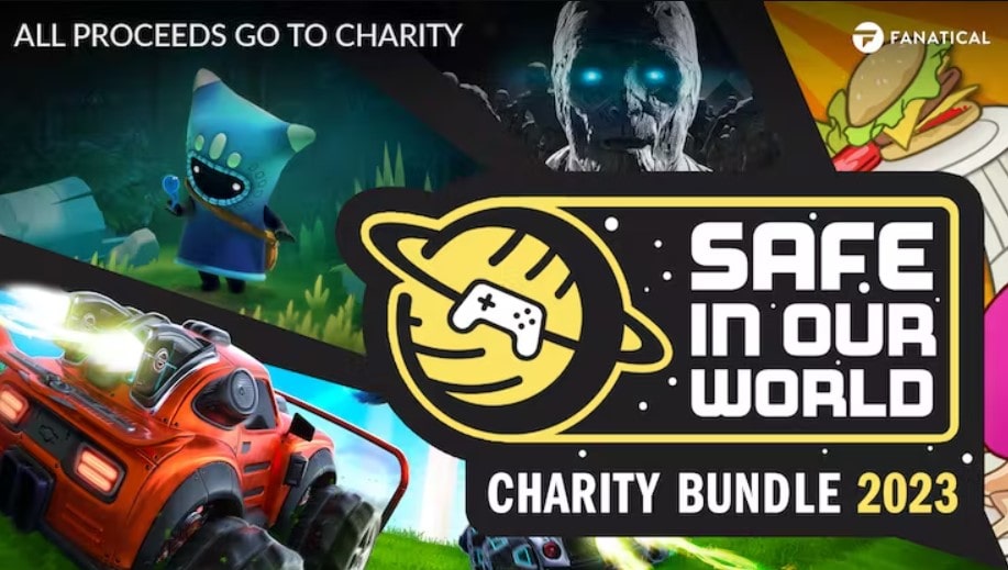 Safe in Our World 2023 charity bundle graphic