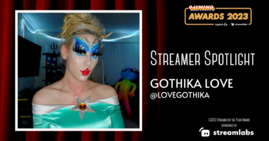 Streamer Gothika Love