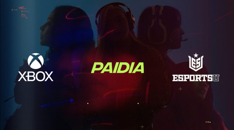 Xbox Paidia Games and ESPORTSU teamed up for collegiate esports women's series