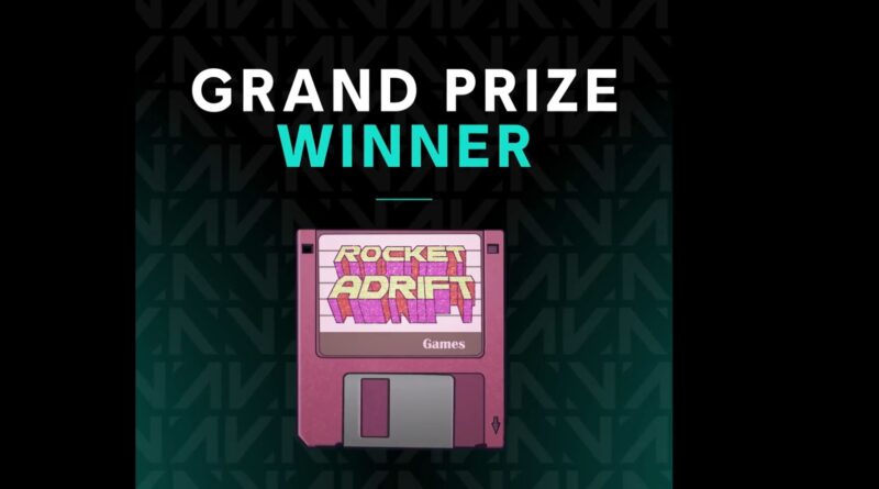 Rocket Adrift Grand Prize winner graphic for the Ubisoft Indie Series