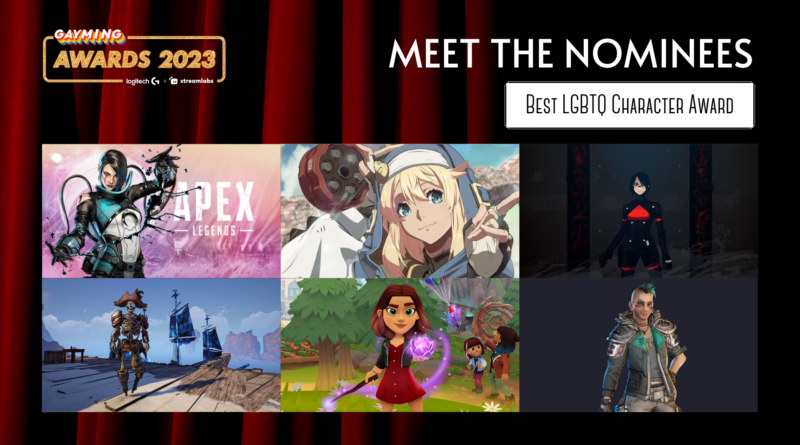Gayming Awards 2023 Character Award