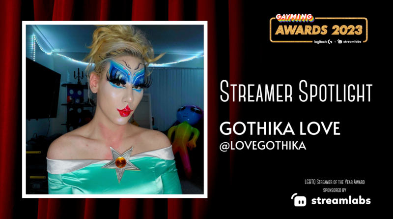 Streamer Gothika Love