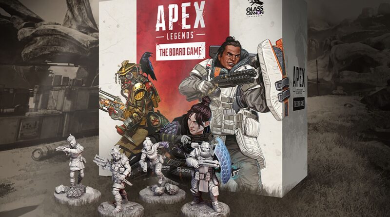 Apex Legends tabletop game and mini figures