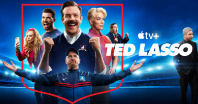 Ted Lasso tv show art, which has confirmed a gay character in the show