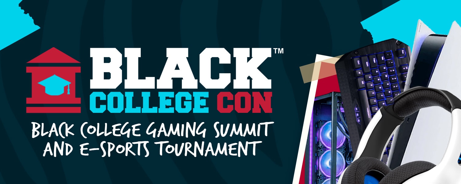 Black College Con promo graphic