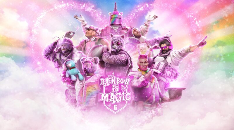 Rainbow Six Siege Rainbow is Magic event graphic