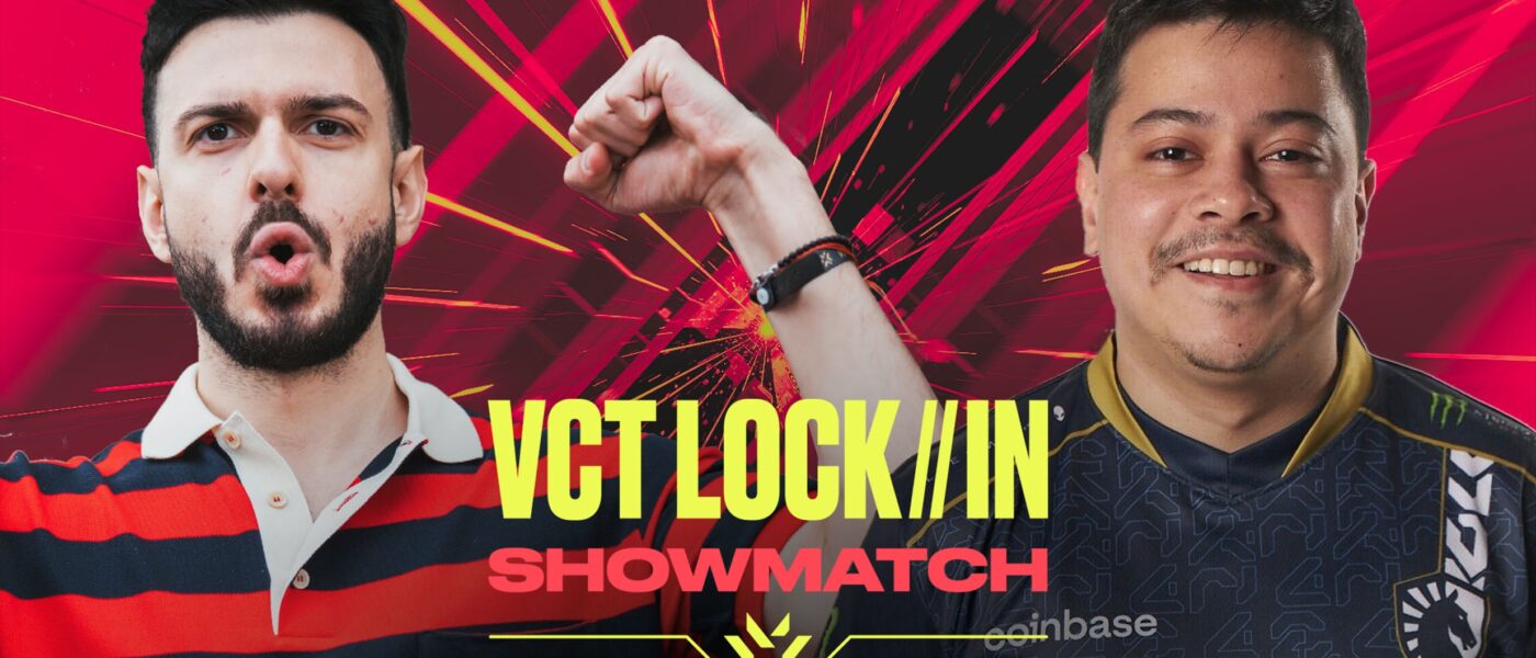 VCT LOCK/IN showmatch graphic featuring captain tarik and FRTTT