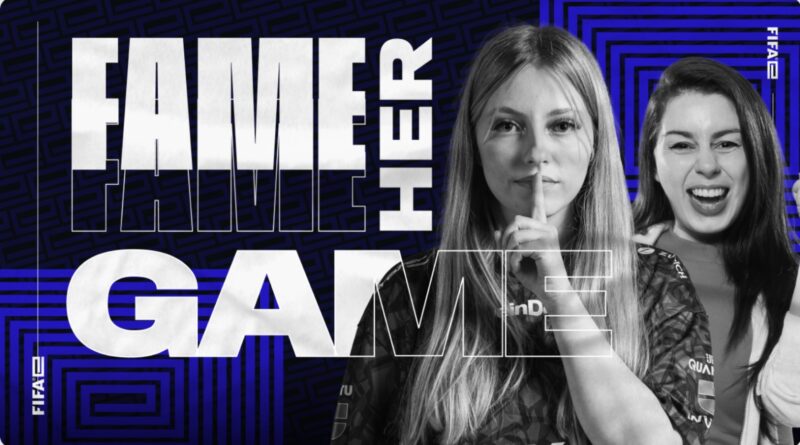 FIFAe FAMEHERGAME graphic