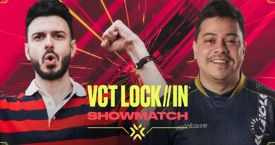 VCT LOCK/IN showmatch graphic featuring captain tarik and FRTTT