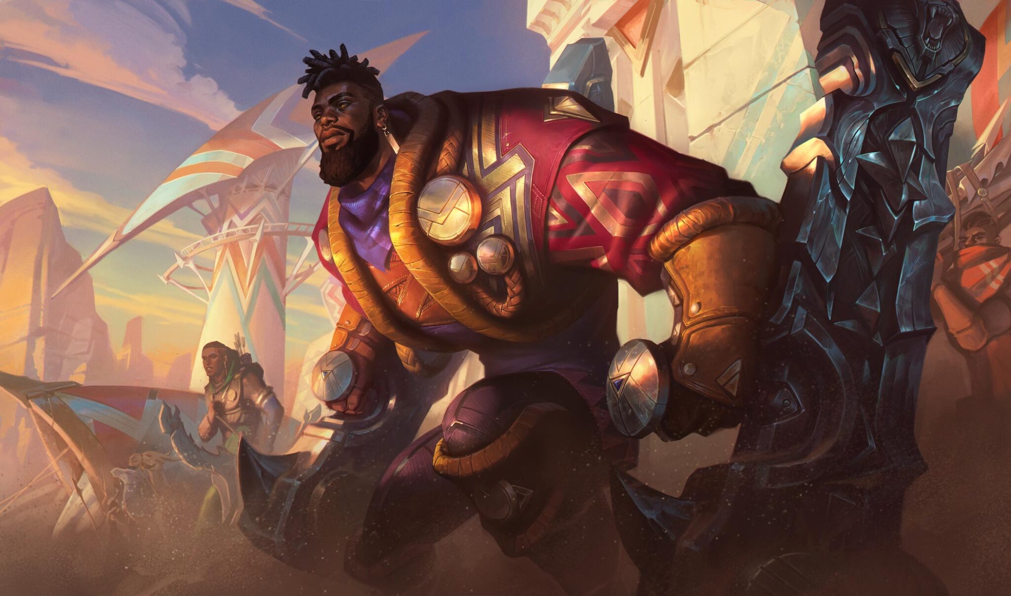 K'Sante, one of the LGBTQ+ champions in League of Legends