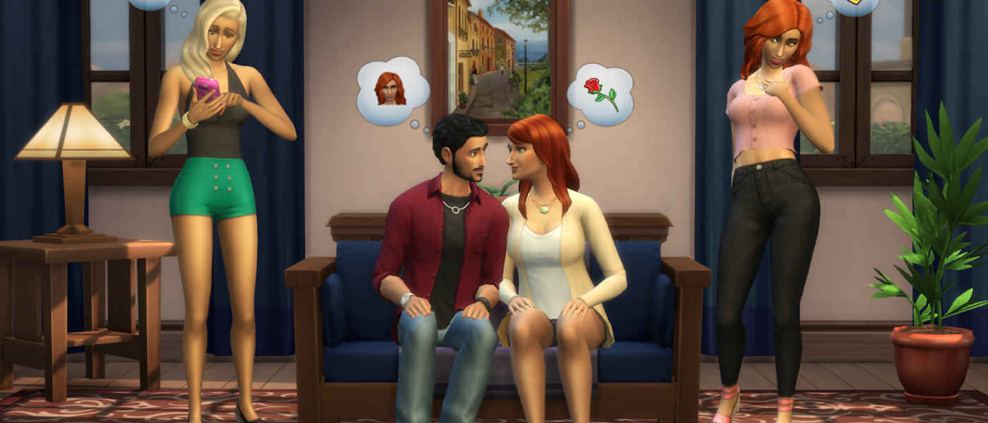 The Sims 4 Caliente household