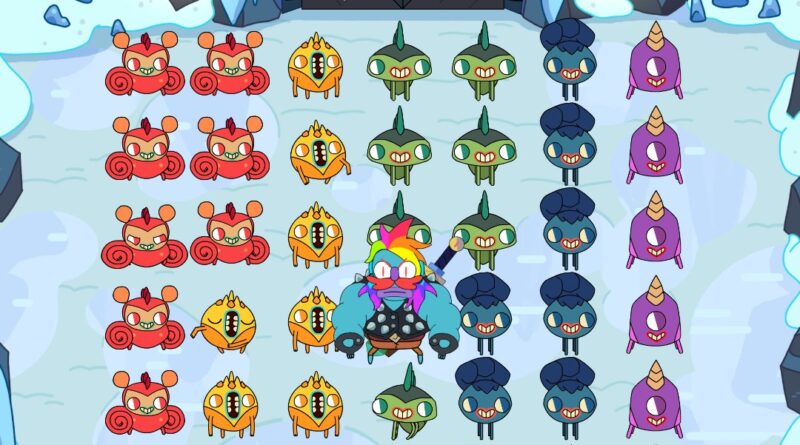 Screenshot of the Grindstone Pride Hair