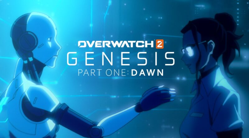 Overwatch 2 Genesis anime graphic