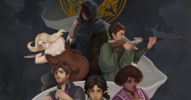 Amarantus cover art featuring the cast