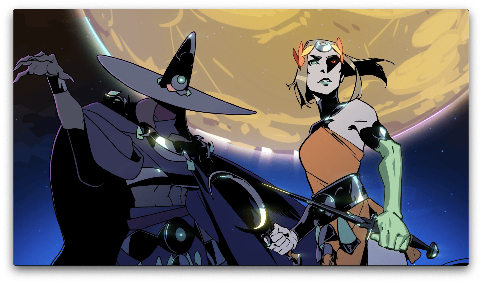 Hades II screenshot of the player character and their companion