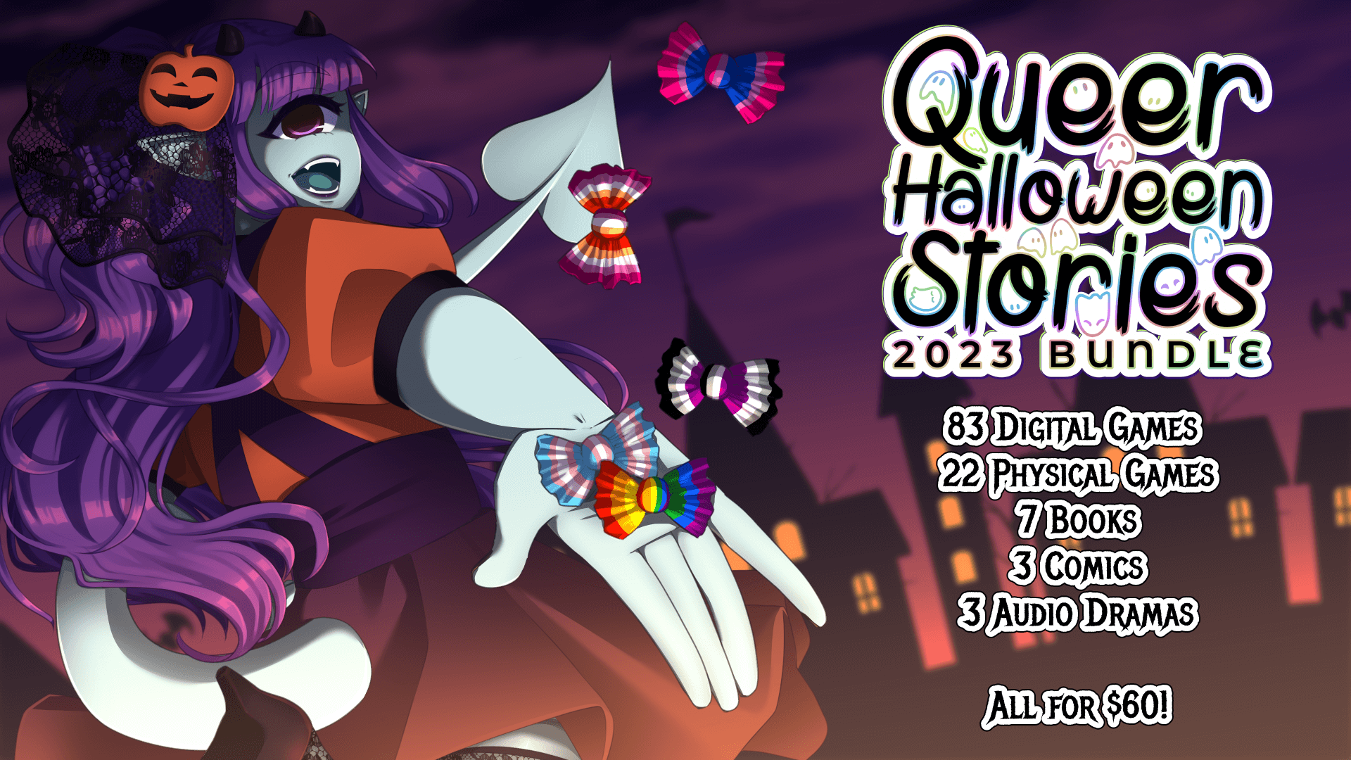 Queer Halloween Stories Bundle 2023