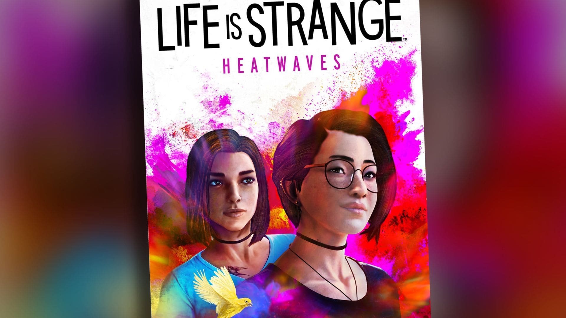 Life is Strange Heatwaves book cover featuring Steph on the right and Alex on the left