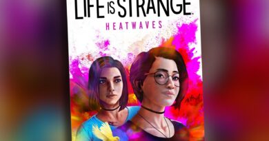 Life is Strange Heatwaves book cover featuring Steph on the right and Alex on the left