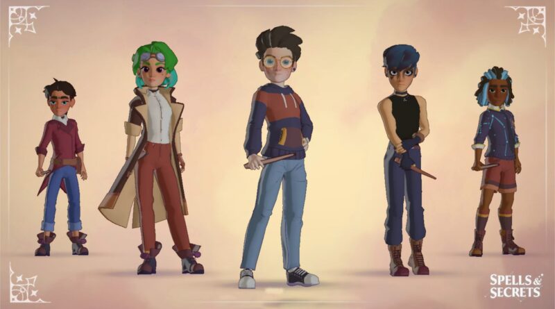 Spells & Secrets character models