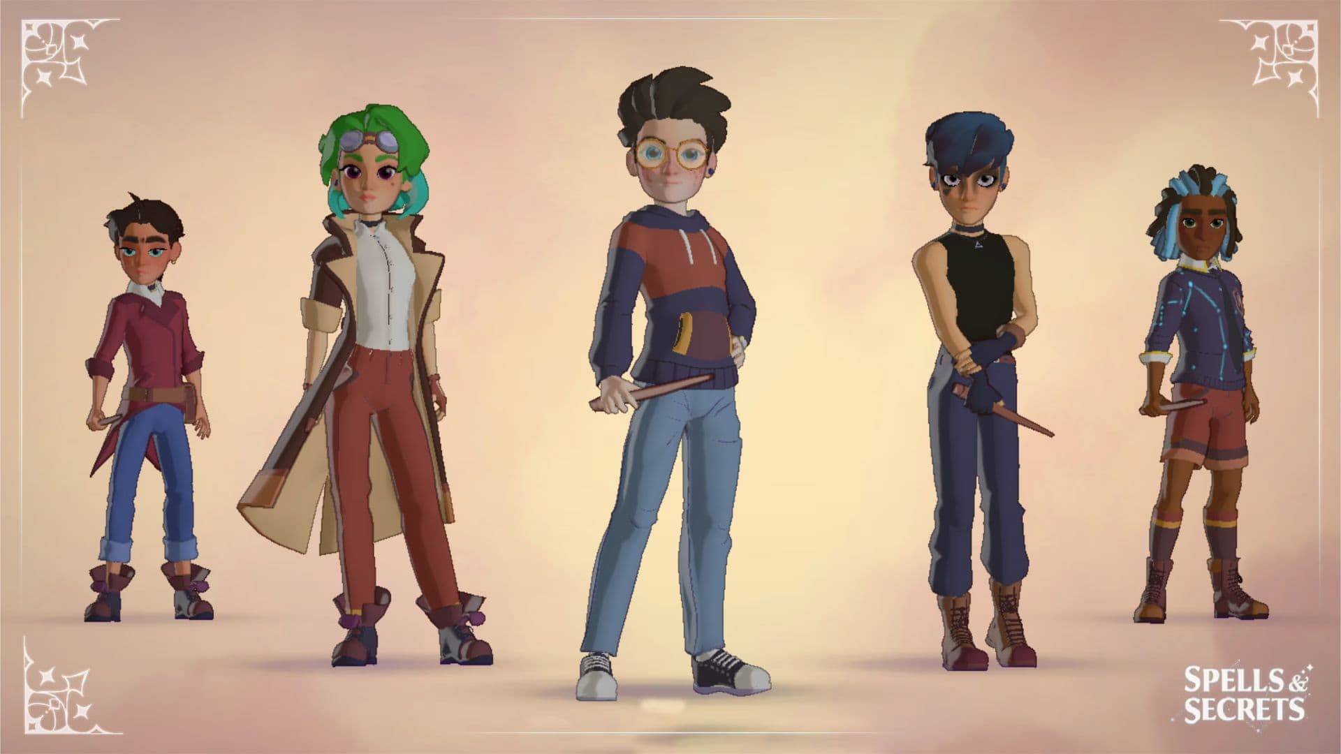 Spells & Secrets character models