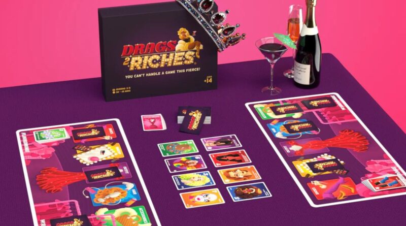 Drags 2 Riches physical game set photo