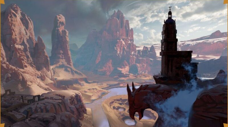 Dragon Age: Dreadwolf screenshot of mountains