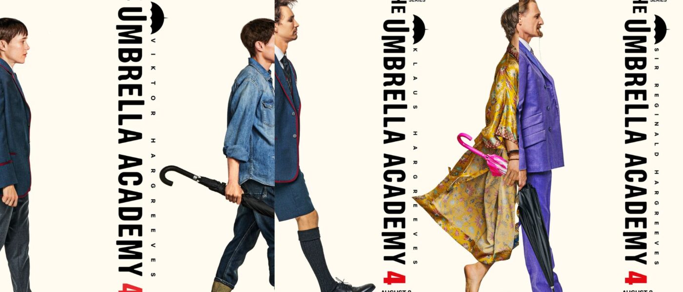 The Umbrella Academy Season 4 posters