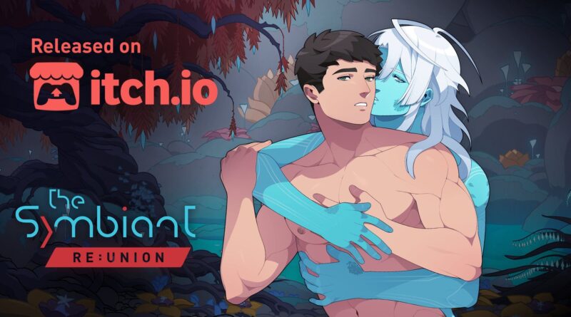 The Symbiant Re:Union graphic for its itch.io release