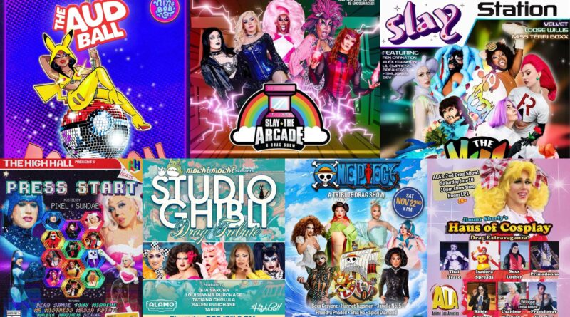 7 geeky themed drag shows