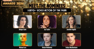 Meet the Nominees: LGBTQ+ Voice Actor of the Year Award