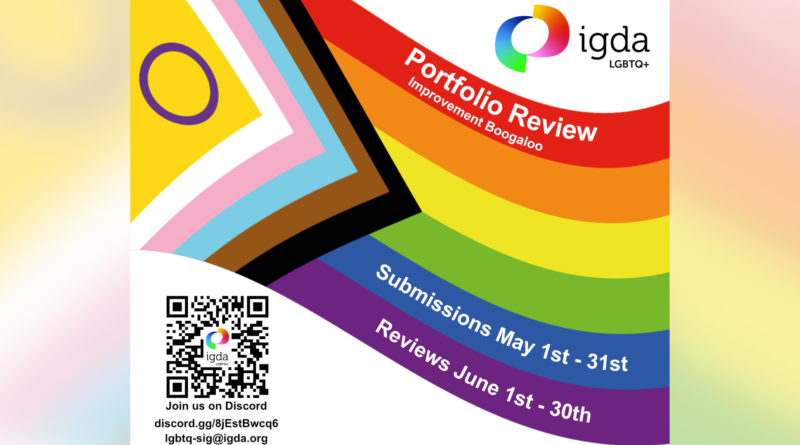 IGDA LGBTQ+ SIG Portfolio Review returns in 2026 — here’s how to get involved