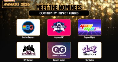 Gayming Awards 2026 Meet the Nominees: Community Impact Award