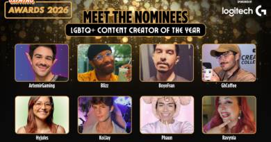 Gayming Awards Meet the Nominees: LGBTQ+ Content Creator of the Year Award