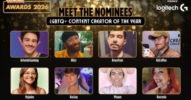 Gayming Awards Meet the Nominees: LGBTQ+ Content Creator of the Year Award