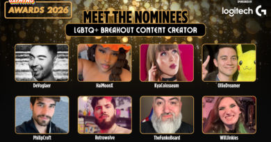 Gayming Awards Meet the Nominees: LGBTQ+ Breakout Creator Award