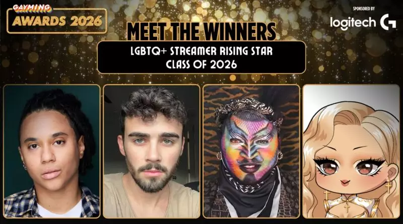 Gayming Awards 2026: Meet the LGBTQ+ Streamer Rising Star Class of 2026