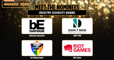 Gayming Awards Meet the Nominees: Industry Diversity Award 